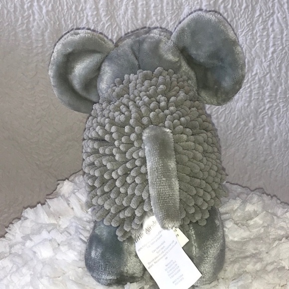 Little Miracles Elephant Snoodles Lovey 10" Plush - Picture 3 of 7